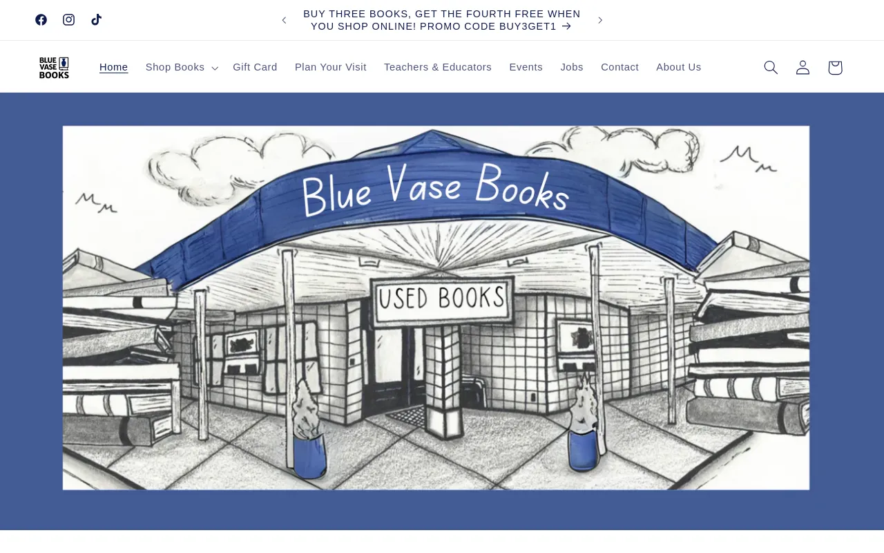 Blue Vase Books screenshot