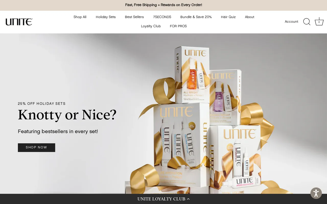 UNITE HAIR screenshot