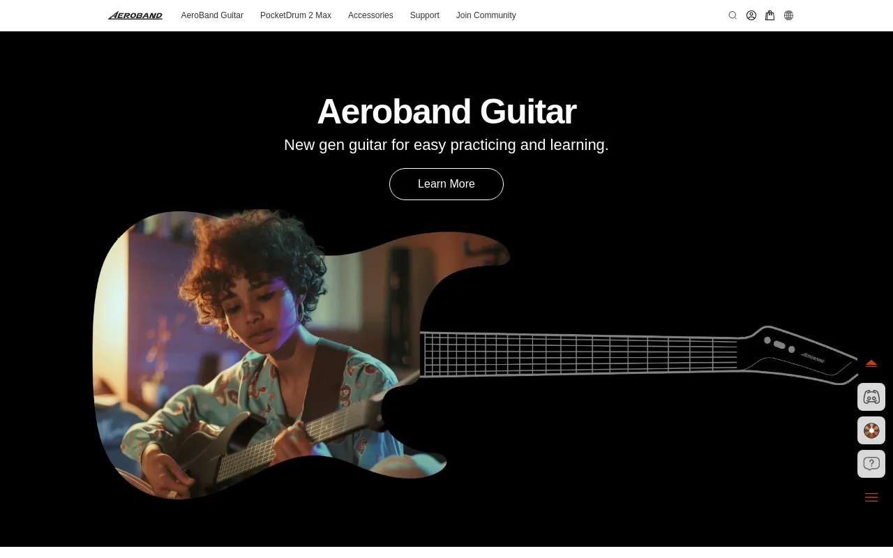 Aeroband Official Online Store screenshot