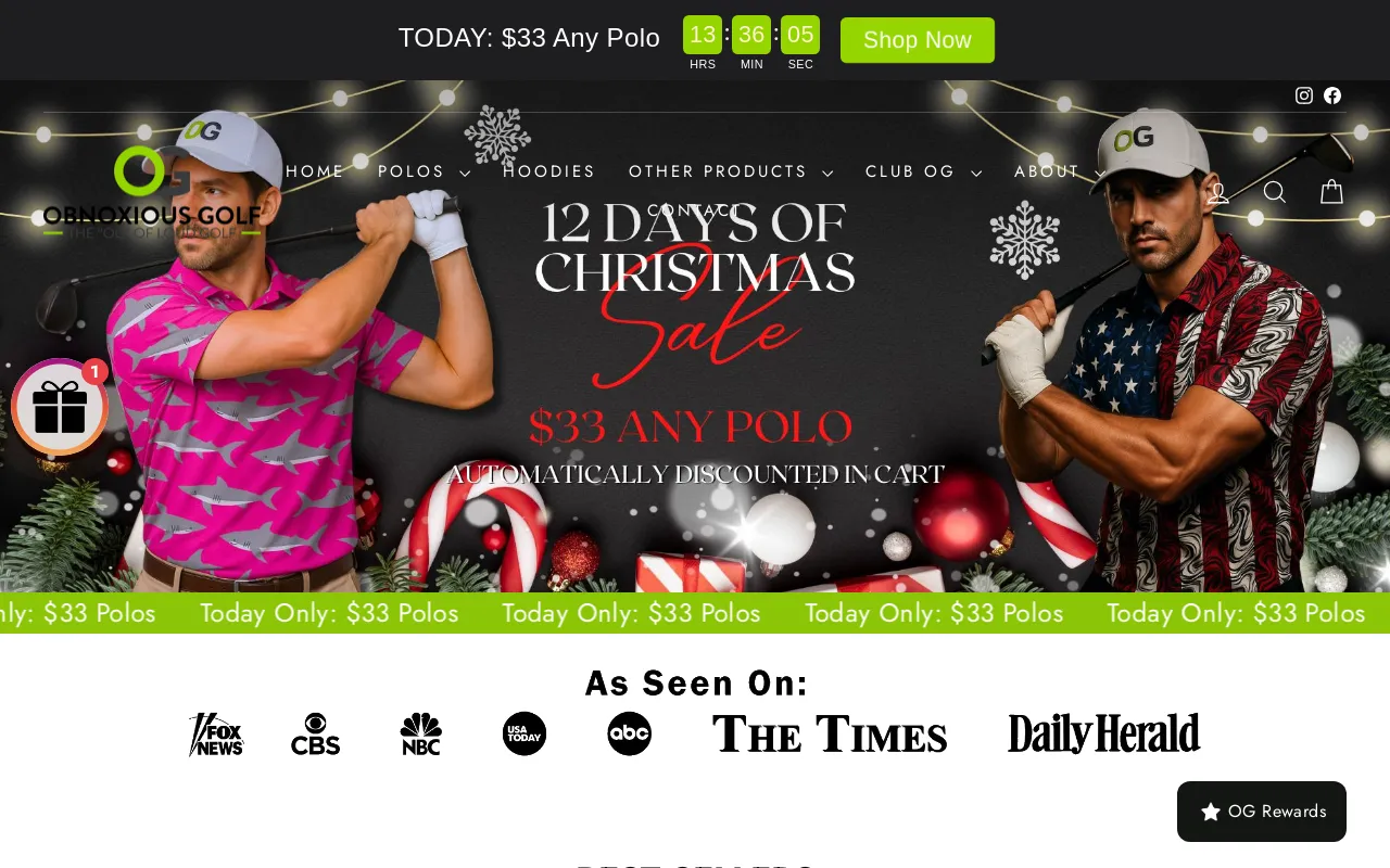 Obnoxious Golf screenshot