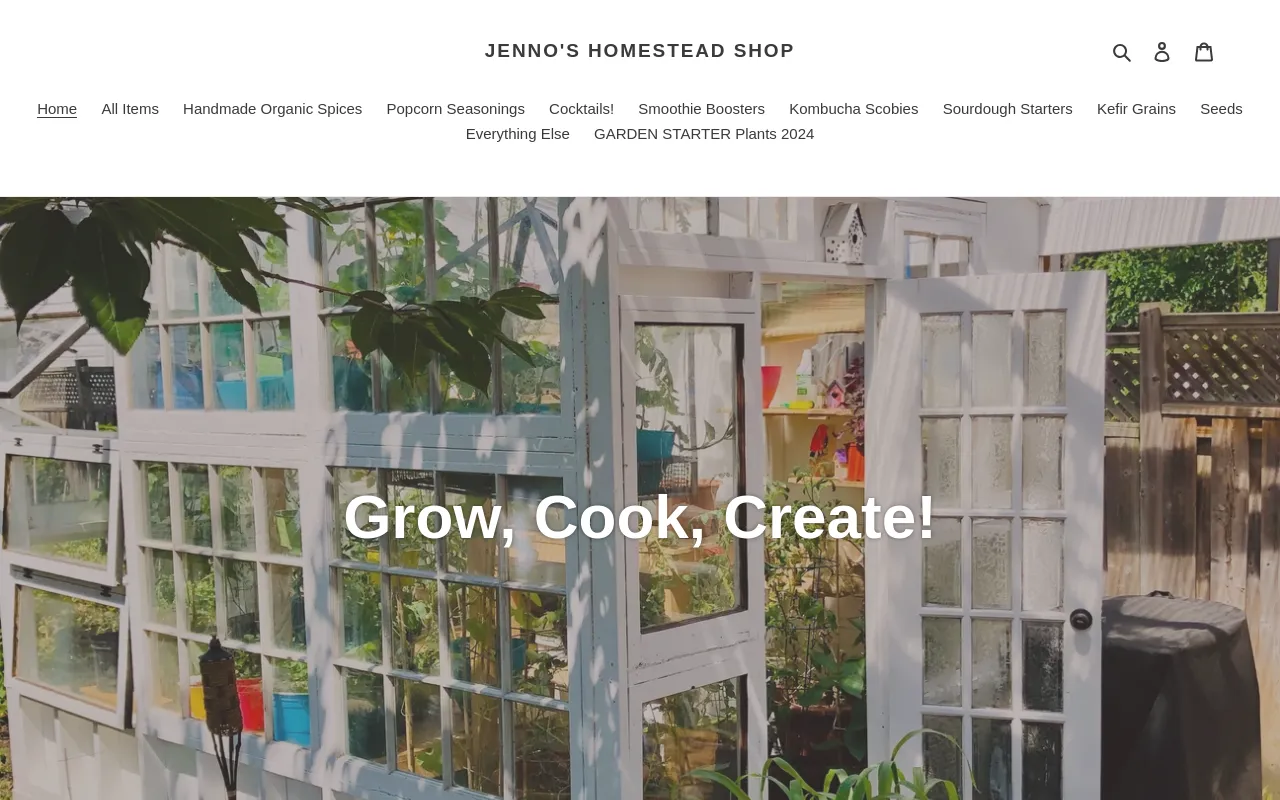 Jenno's Homestead Shop screenshot