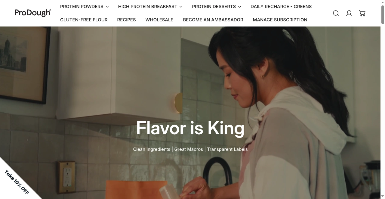 ProDough Protein Bakeshop screenshot