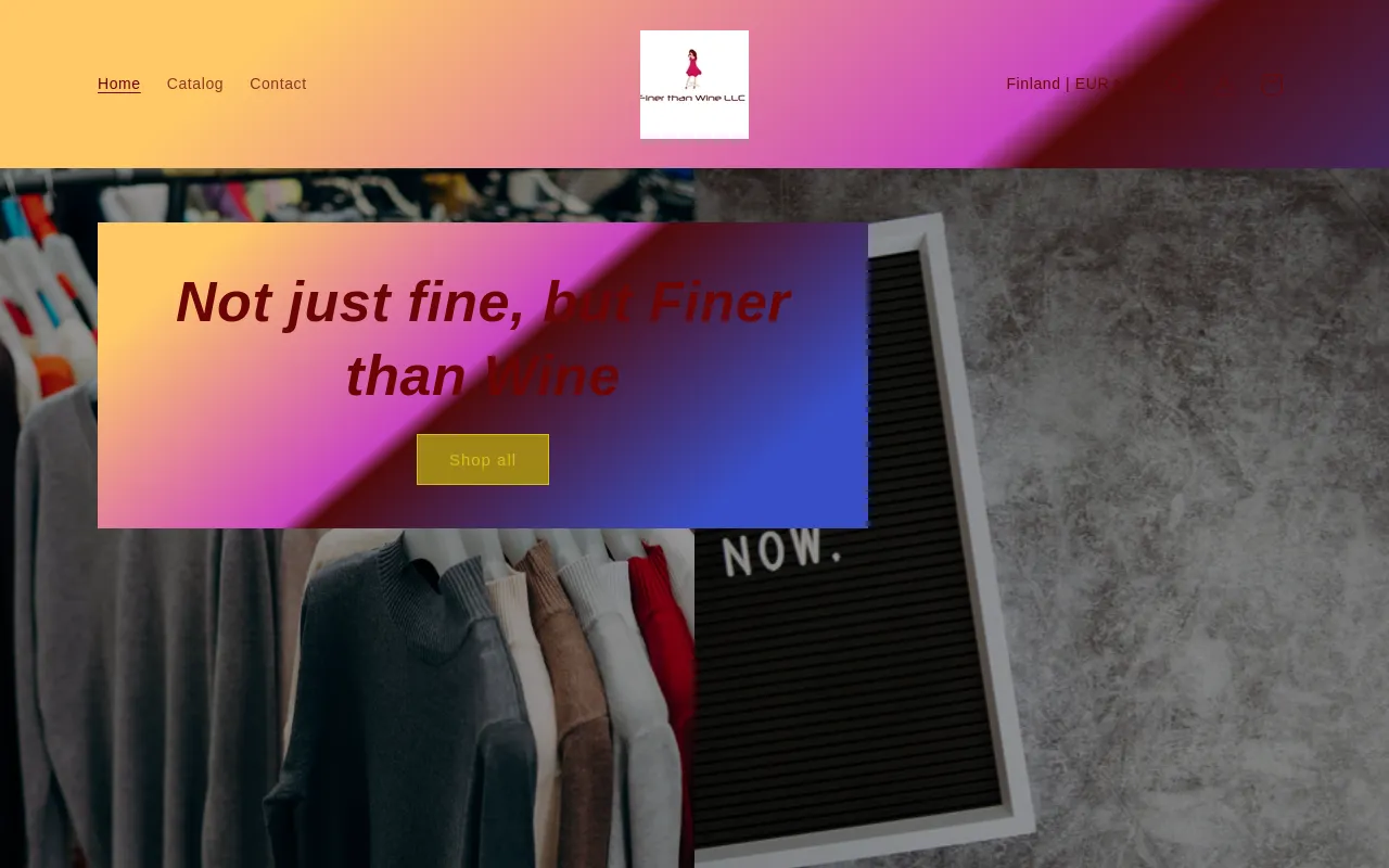 Finer than Wine LLC screenshot
