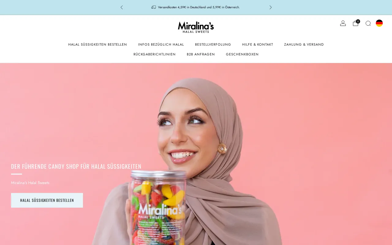 Miralina's Halal Sweets screenshot