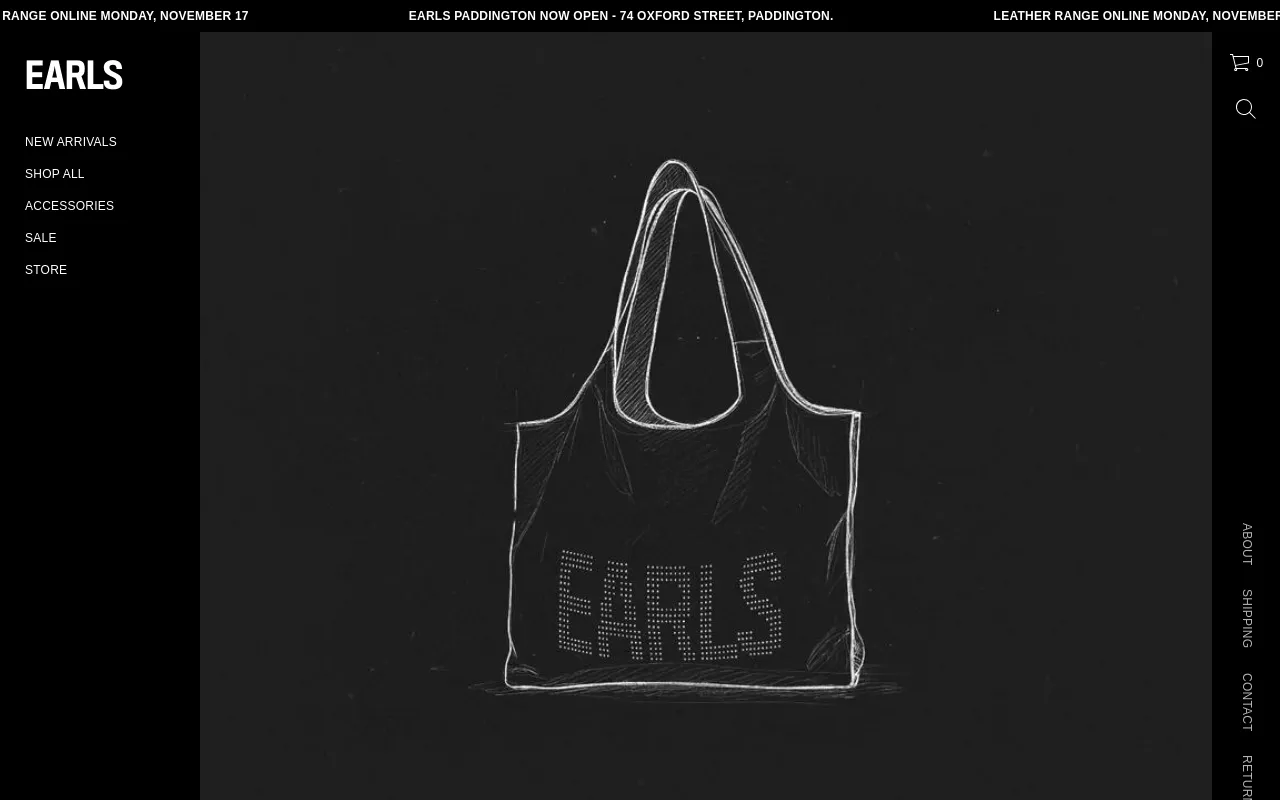 Earls Collection screenshot
