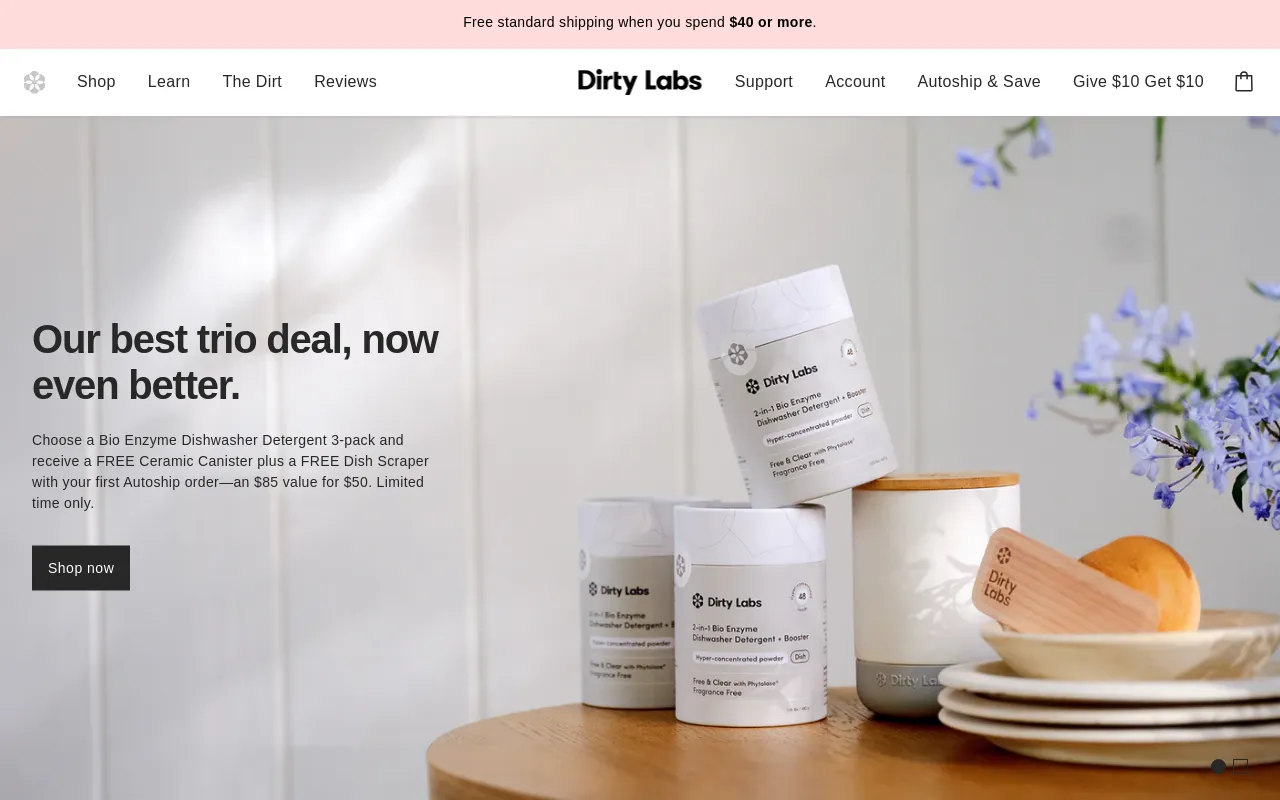 Dirty Labs screenshot