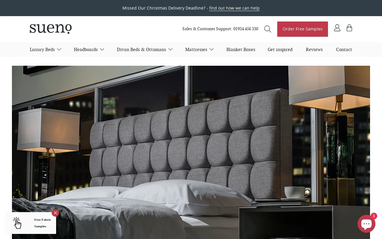 sueno.co.uk screenshot