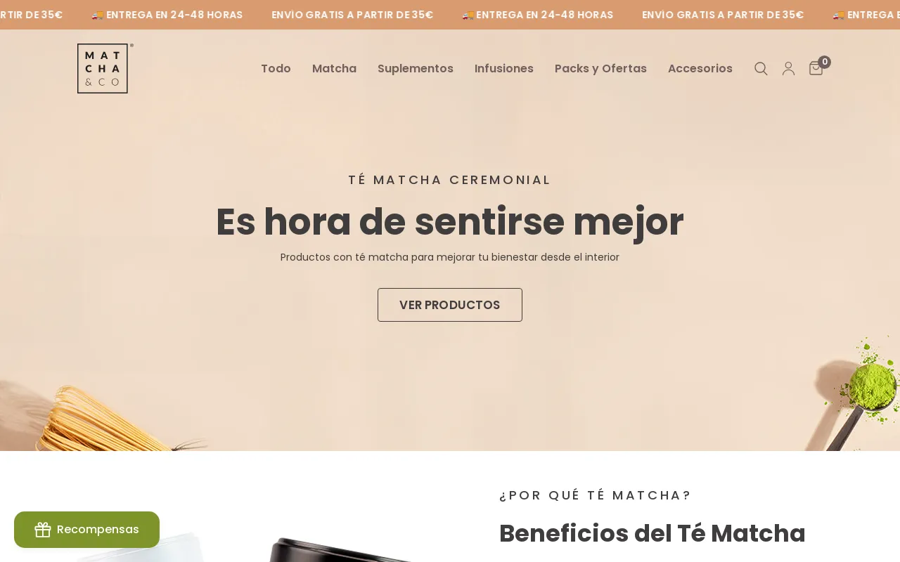 Matcha & CO screenshot