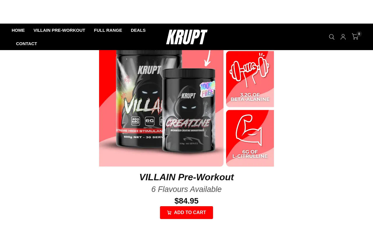Krupt Supps screenshot