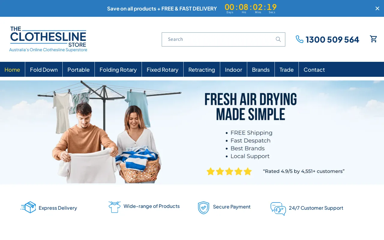 The Clothesline Store screenshot