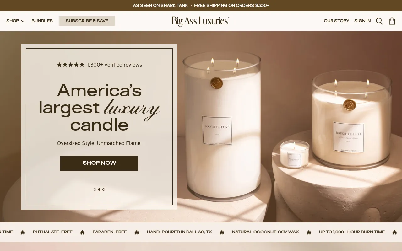 Big Ass Luxuries screenshot