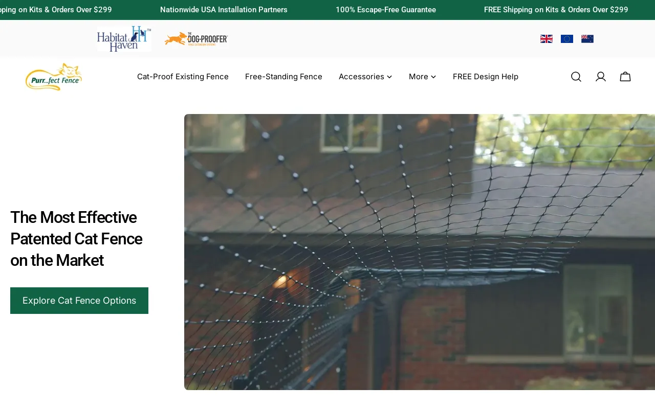 Purrfect Fence screenshot