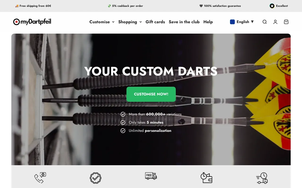 myDartpfeil screenshot