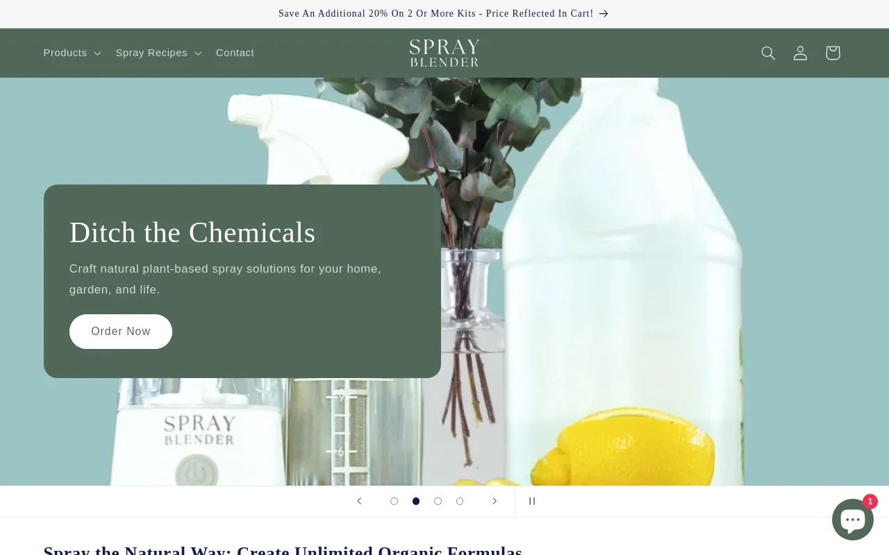 Spray Blender screenshot