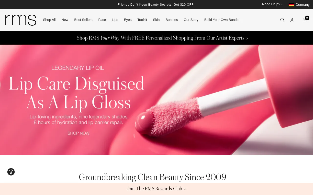 RMS Beauty screenshot