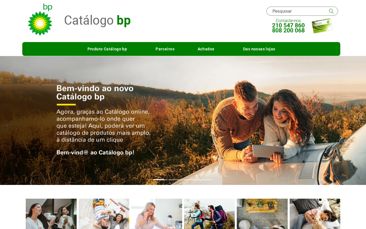 Catálogo BP screenshot