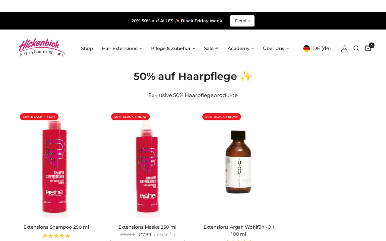 Hickenbick Hair screenshot