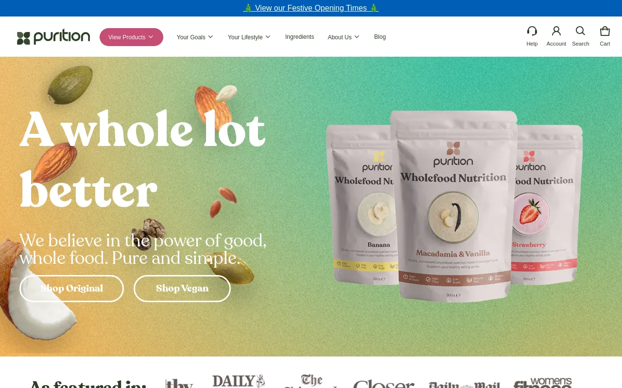 Purition UK screenshot