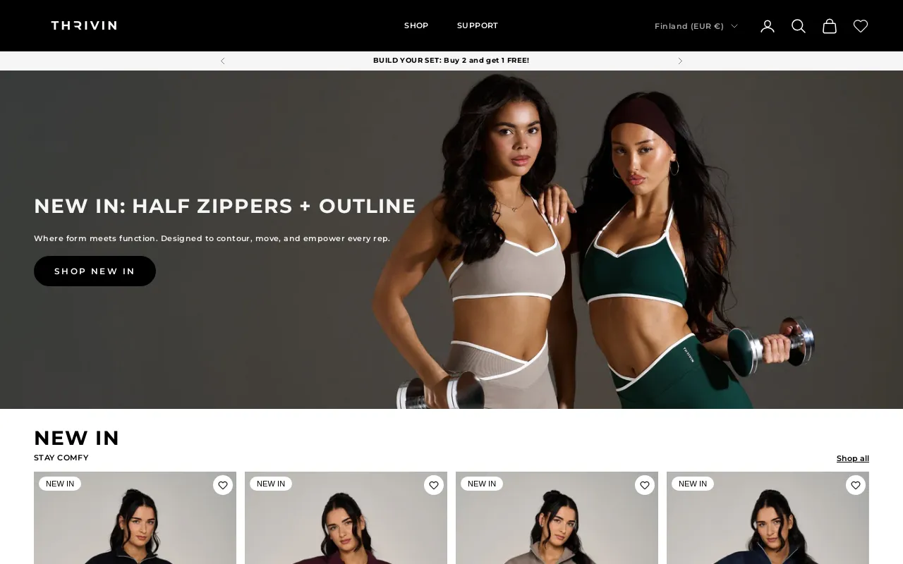 Thrivin EU screenshot