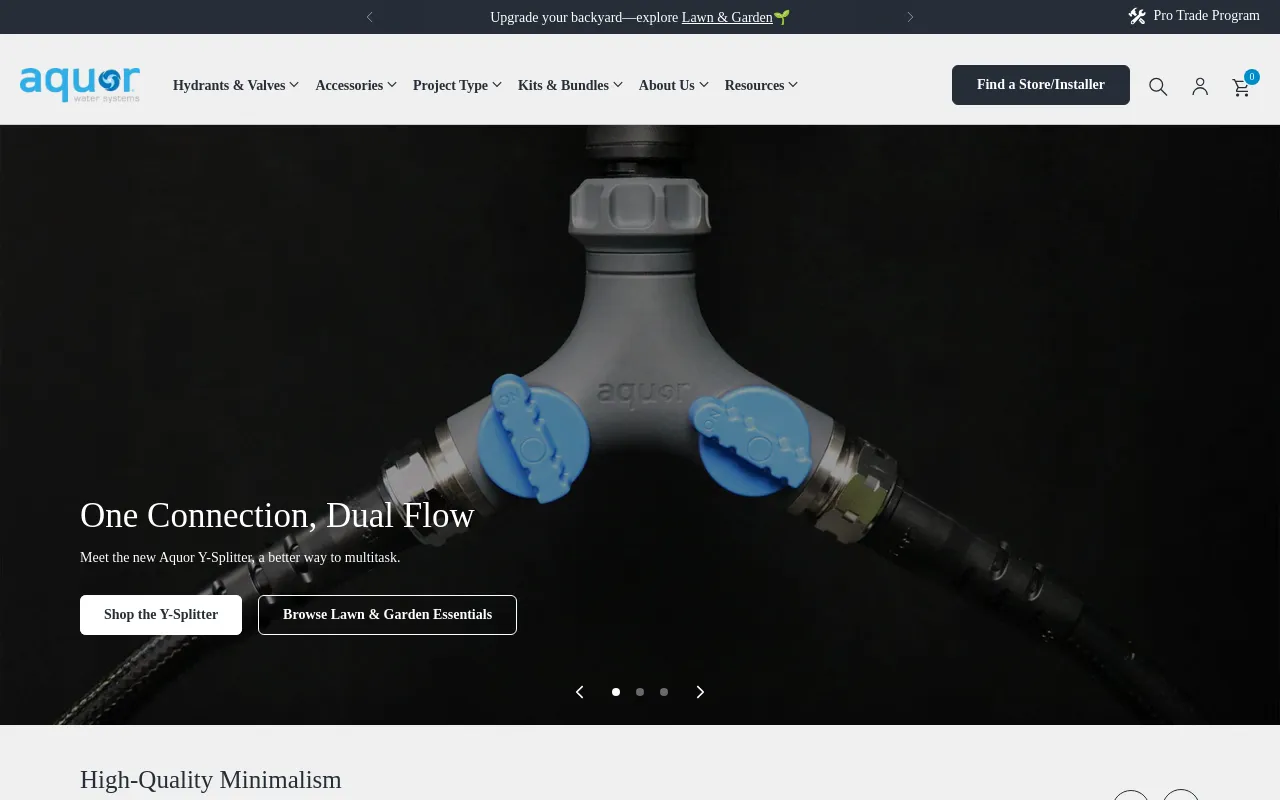 Aquor Water Systems screenshot