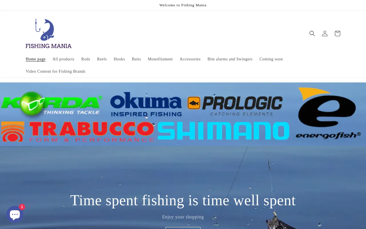 www.fishingmania.cy screenshot