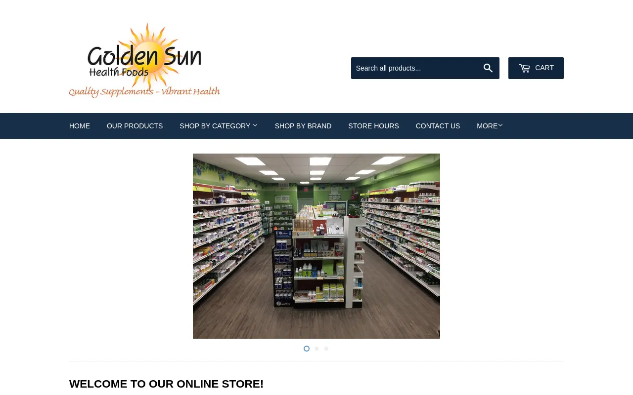 Golden Sun Health Foods screenshot