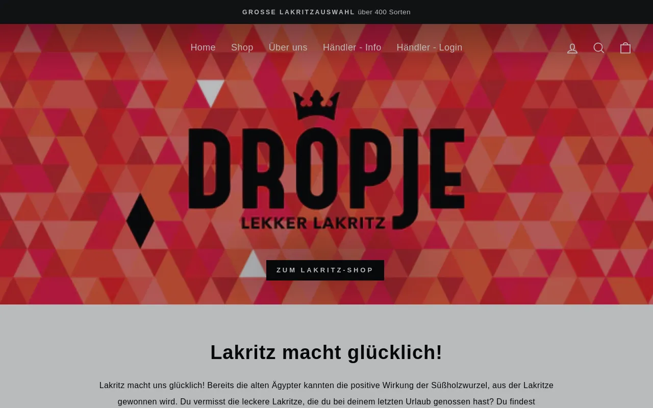 Dropje lekker Lakritz screenshot