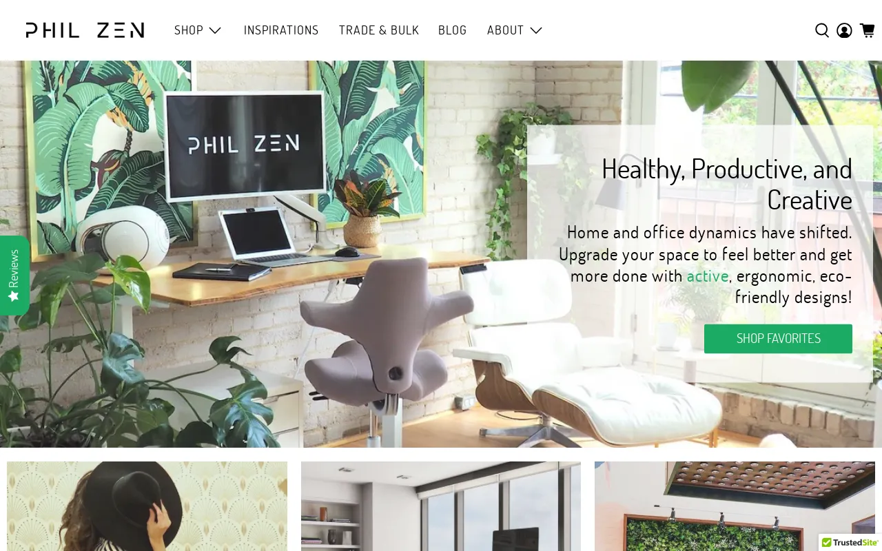 Phil Zen website screenshot