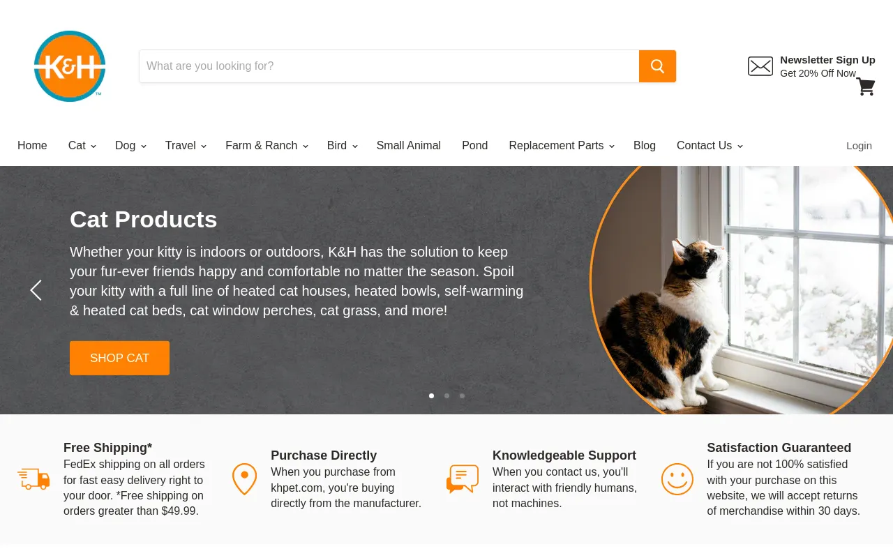 K&H Pet Products screenshot