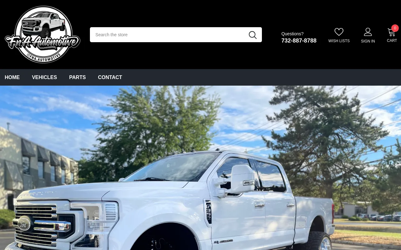F n' A Automotive screenshot