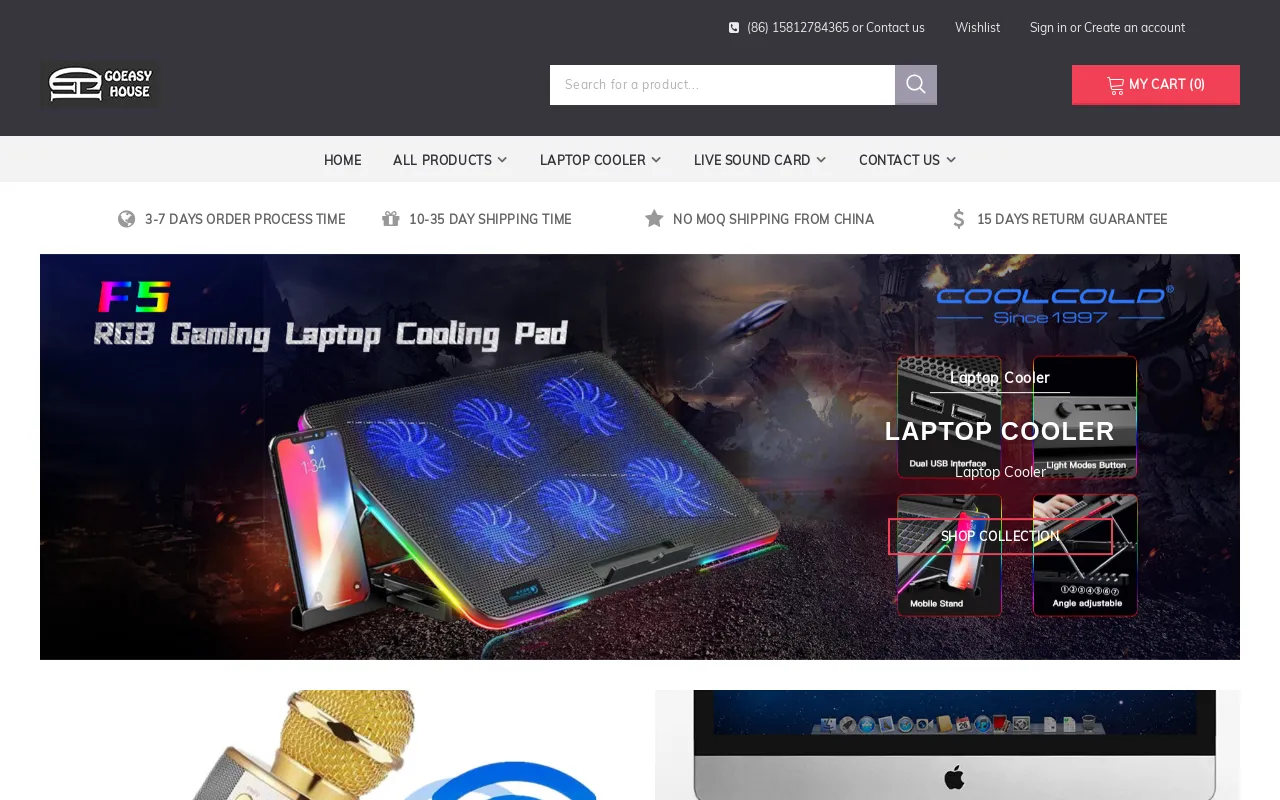 GoeasyHouse website screenshot