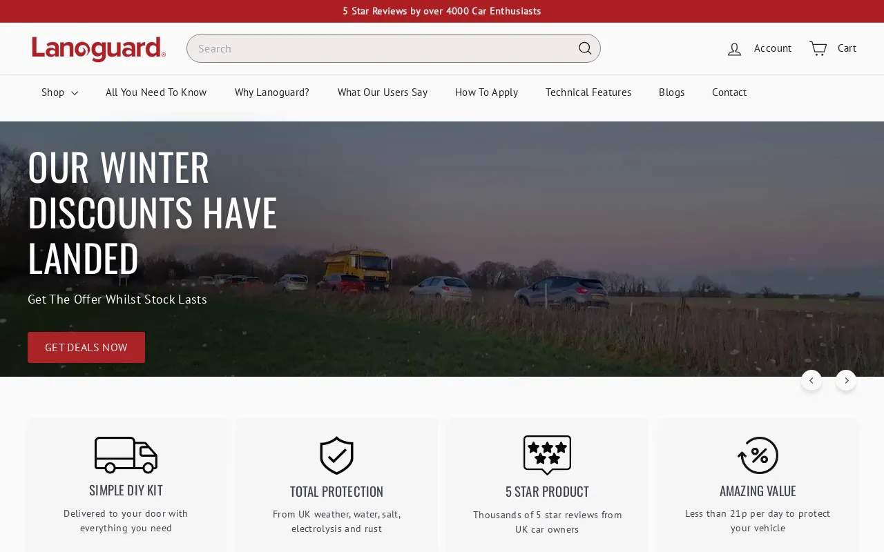 Lanoguard screenshot