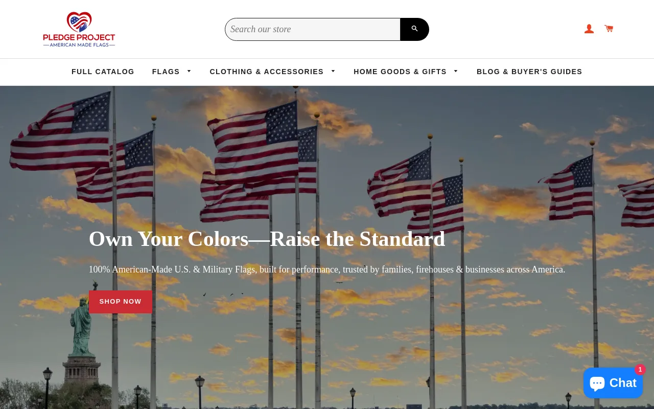 Pledge Project screenshot