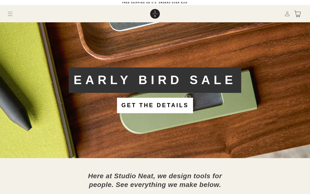 Studio Neat screenshot