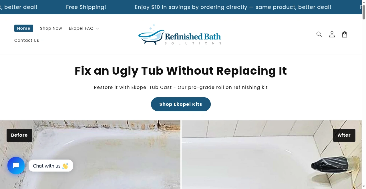 Refinished Bath Solutions screenshot