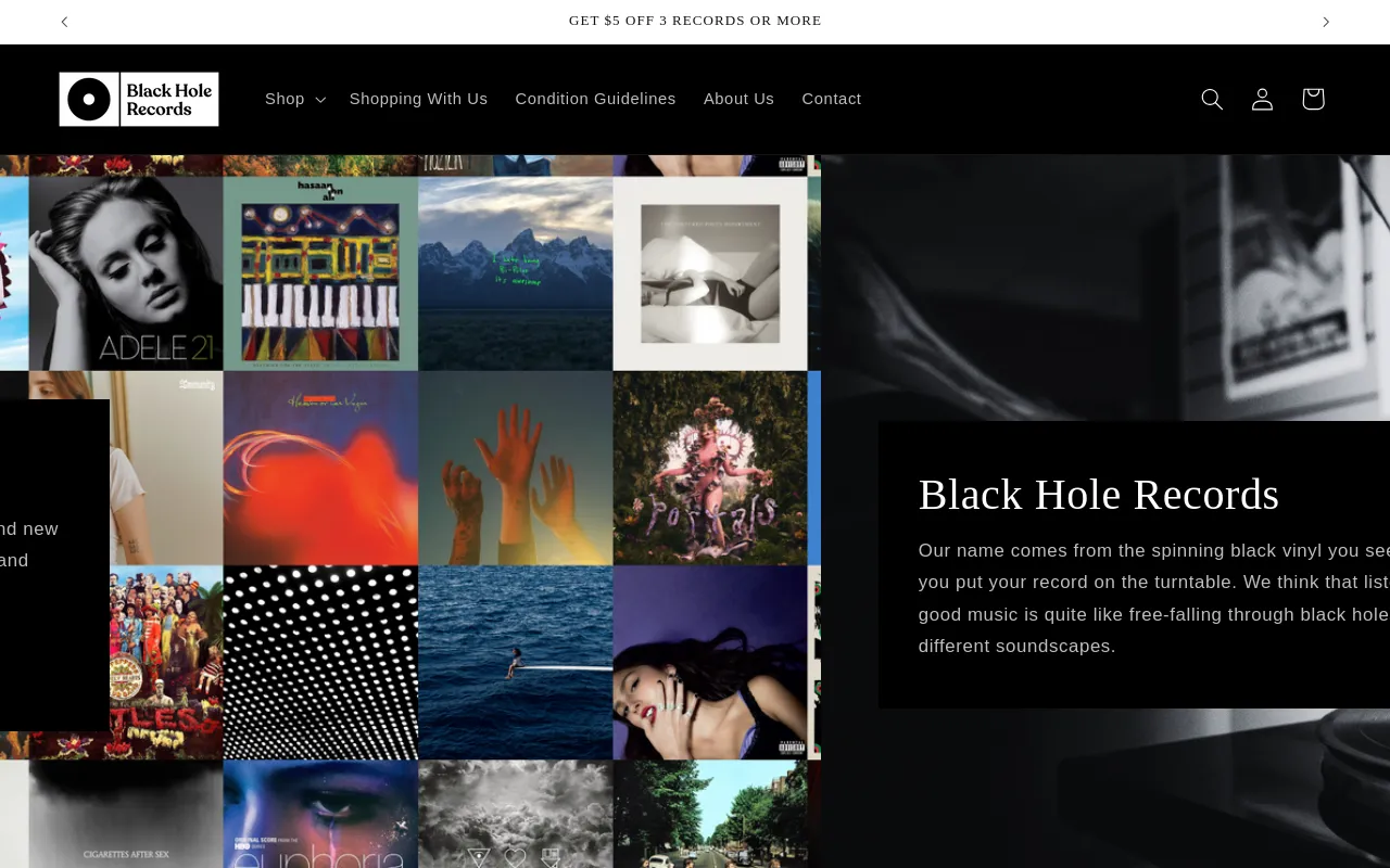 Black Hole Records screenshot