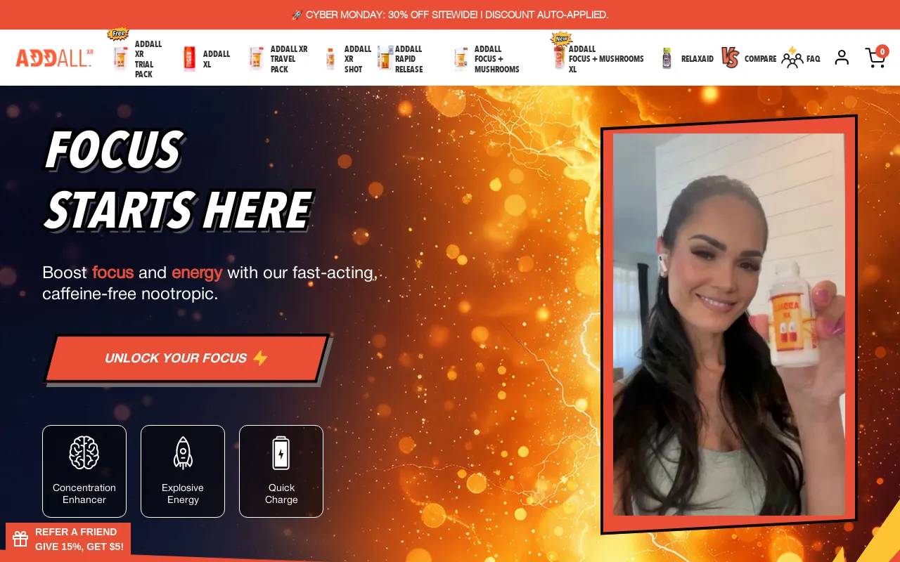 Addall XR screenshot