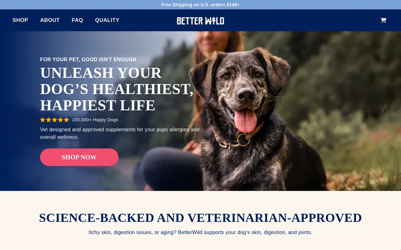 BetterWild screenshot