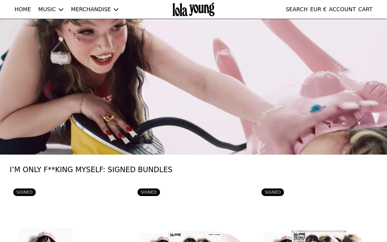 Lola Young screenshot