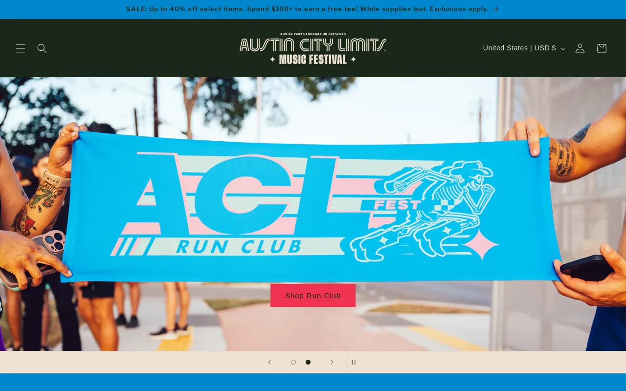 ACL Music Festival screenshot