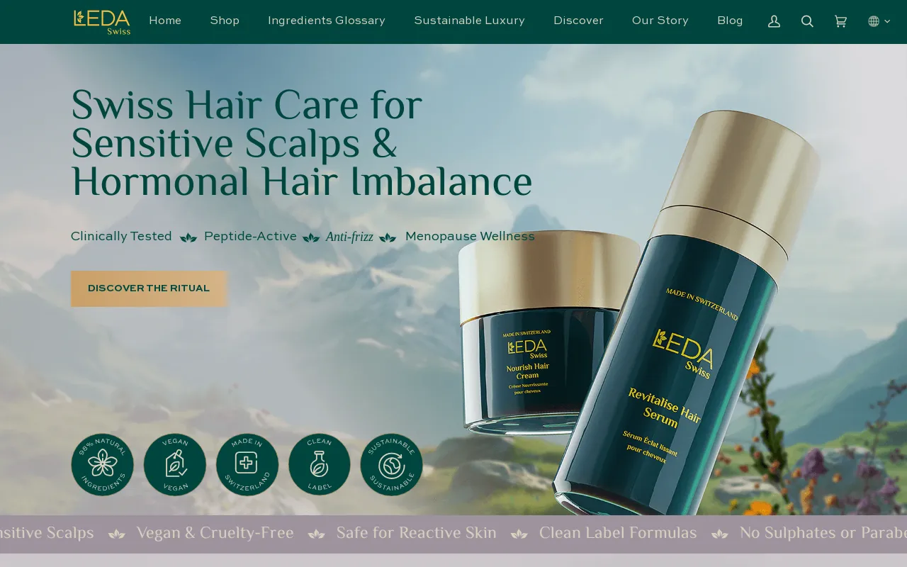 LEDA Swiss Global screenshot