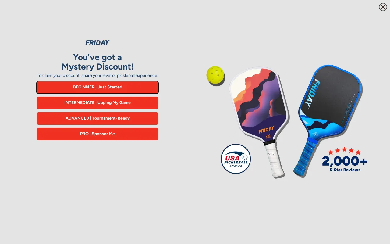 Friday Pickleball screenshot