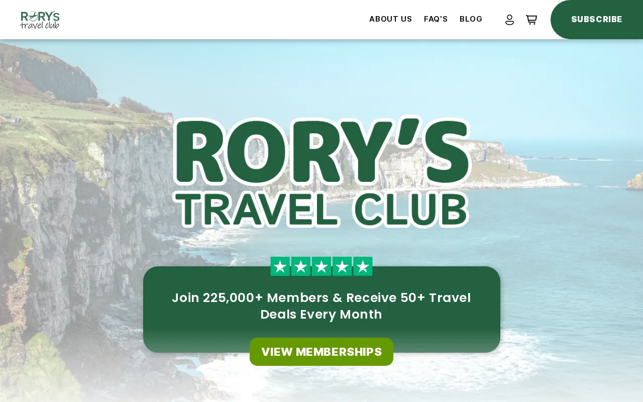 Rory's Travel Club screenshot