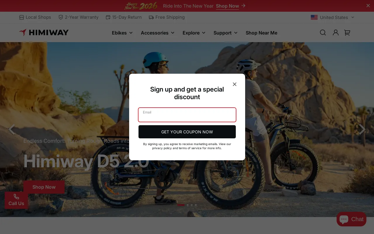 Himiway Bike screenshot
