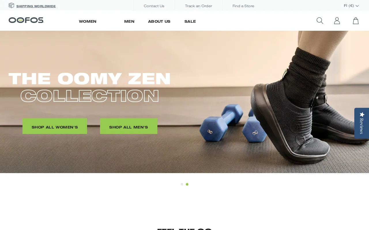 oofos.international screenshot