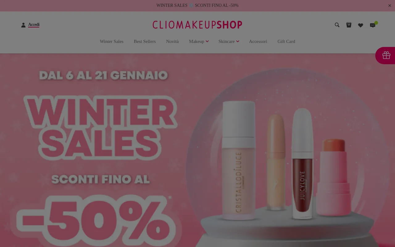 ClioMakeUpShop screenshot