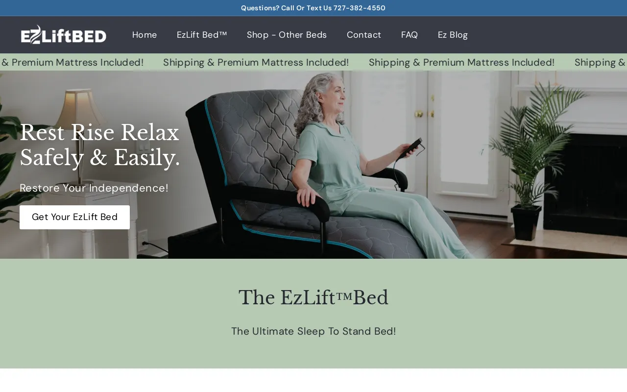 EzLift Bed screenshot