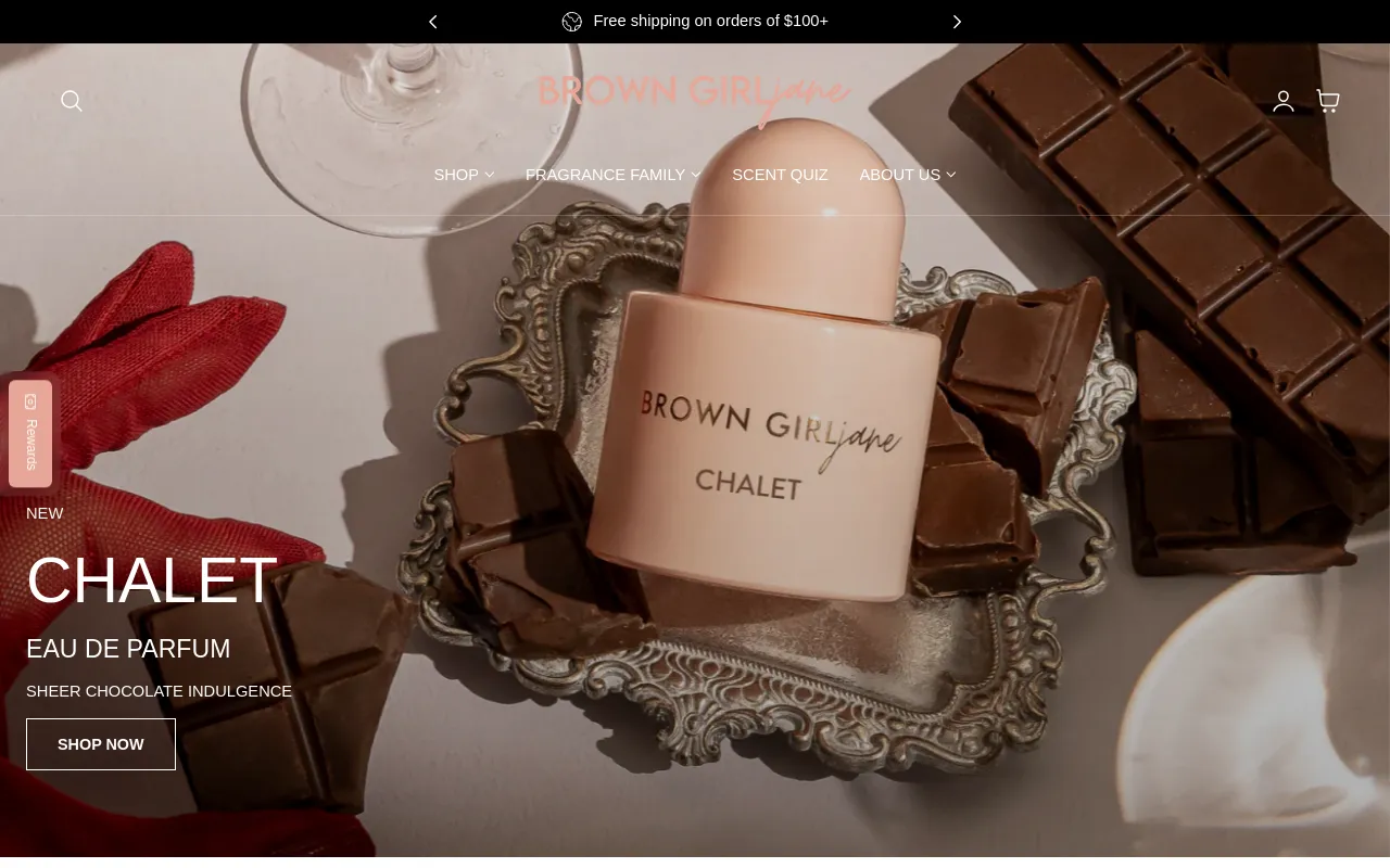 BROWN GIRL Jane Fine Fragrance screenshot