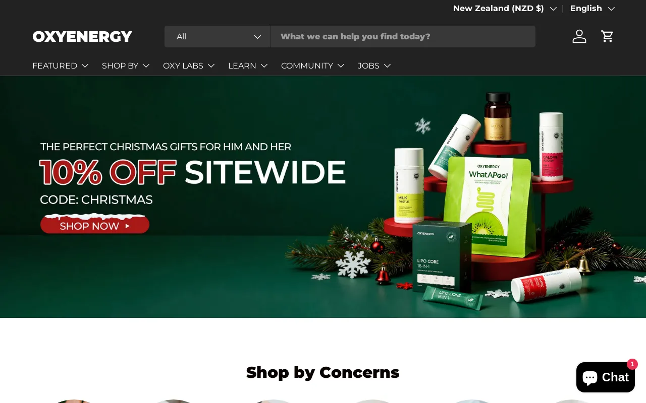 OXYENERGY screenshot