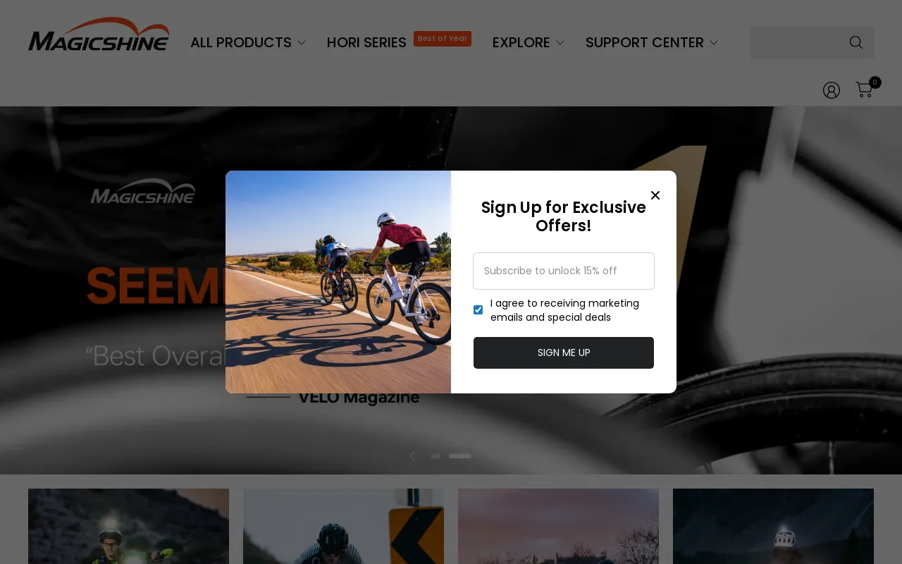 Magicshine Bike Lights screenshot
